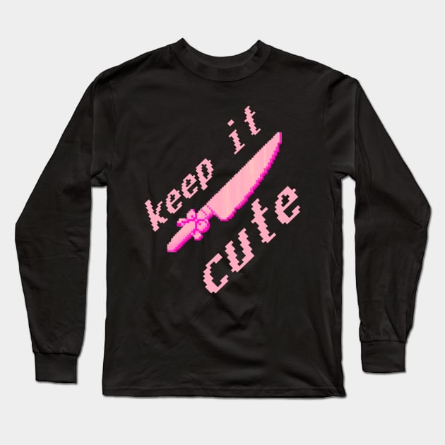 keep it cute Long Sleeve T-Shirt by thecaoan